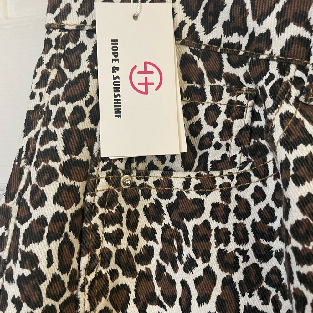 Hope & Sunshine Leopard Print Pants